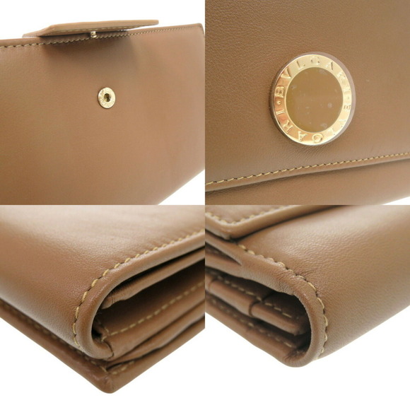 BVLGARI Brown Leather Wallet - Picture 8 of 11